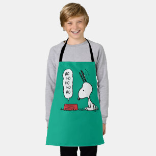Erdnüsse   Snoopy Ho Ho Ho Food Disc Schürze