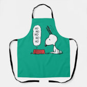 Erdnüsse | Snoopy Ho Ho Ho Food Disc Schürze (Vorderseite)