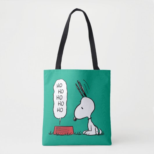 Erdnüsse | Snoopy Ho Ho Ho Food Disc Tasche (Vorderseite)