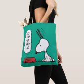 Erdnüsse | Snoopy Ho Ho Ho Food Disc Tasche (Von Nahem)