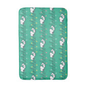 Erdnüsse | Snoopy Ho Ho Ho Weihnachtsmuster Badematte (Vorderseite Vertikal)