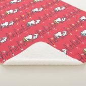 Erdnüsse | Snoopy Holiday Ho Ho Ho Holiday Sherpadecke (3/4)