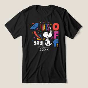 Erdnüsse Snoopy Hut Ab Für Dich Abschluss Gratulie Tri-Blend Shirt
