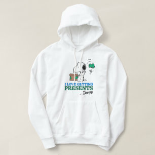 Erdnüsse Snoopy I Liebe Anbringen von Geschenken Hoodie