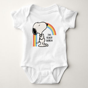 Erdnüsse   Snoopy Ich bin stolz auf mich Baby Strampler