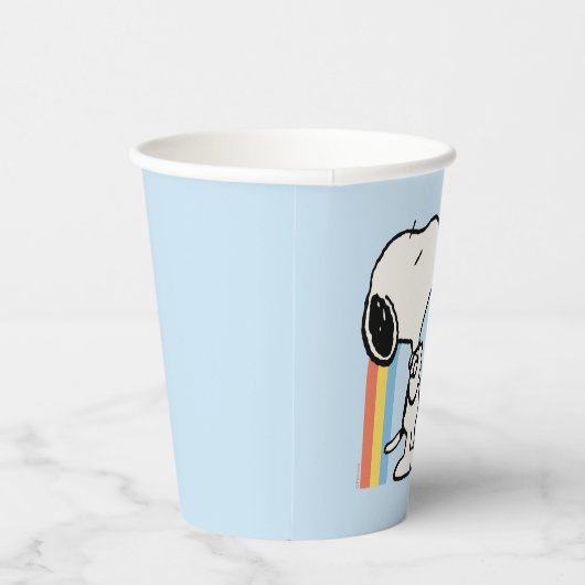 Erdnüsse | Snoopy Ich bin stolz auf mich Pappbecher (Rechts)