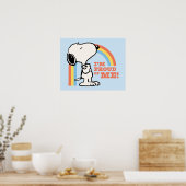 Erdnüsse | Snoopy Ich bin stolz auf mich Poster (Küche)
