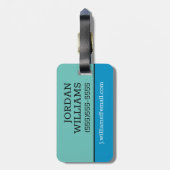 Erdnüsse | Snoopy Jet Set Gepäckanhänger (Rückseite vertikal)