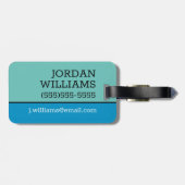 Erdnüsse | Snoopy Jet Set Gepäckanhänger (Rückseite horizontal)