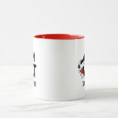 Erdnüsse | Snoopy "Joe Cool" | Name & Monogramm G Tasse (Zentrum)