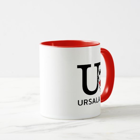 Erdnüsse | Snoopy "Joe Cool" | Name & Monogramm U Tasse (VorderseiteRechts)