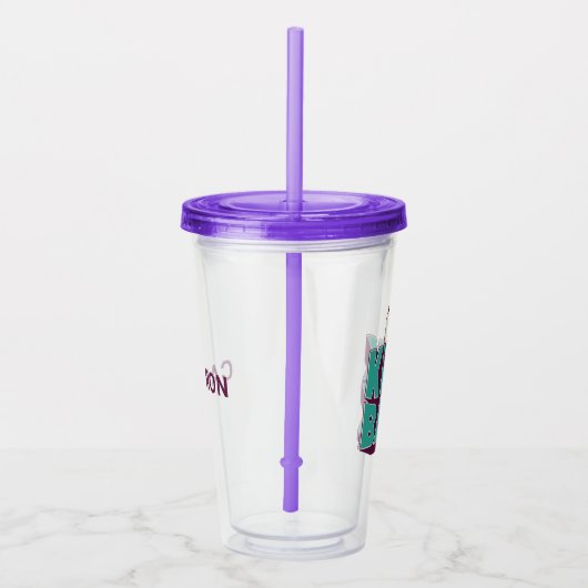 Erdnüsse | Snoopy Kickback Acryltrinkbecher (Rechts)