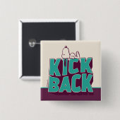 Erdnüsse | Snoopy Kickback Button (Vorne & Hinten)