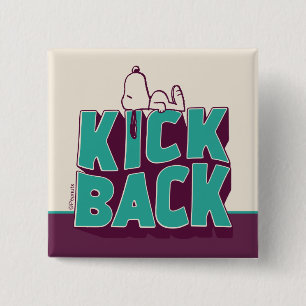 Erdnüsse Snoopy Kickback Button