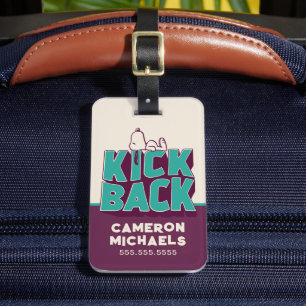 Erdnüsse   Snoopy Kickback Gepäckanhänger