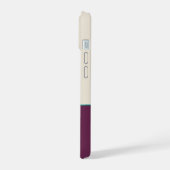 Erdnüsse | Snoopy Kickback iPhone 15 Hülle (Linke Seite)