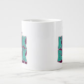 Erdnüsse | Snoopy Kickback Jumbo-Tasse (Vorderseite)