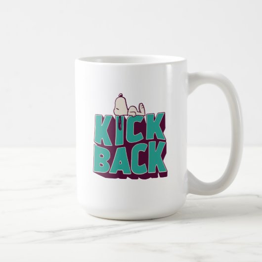 Erdnüsse | Snoopy Kickback Kaffeetasse (Rechts)