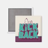 Erdnüsse | Snoopy Kickback Magnet (Vorderseite/Rückseite)