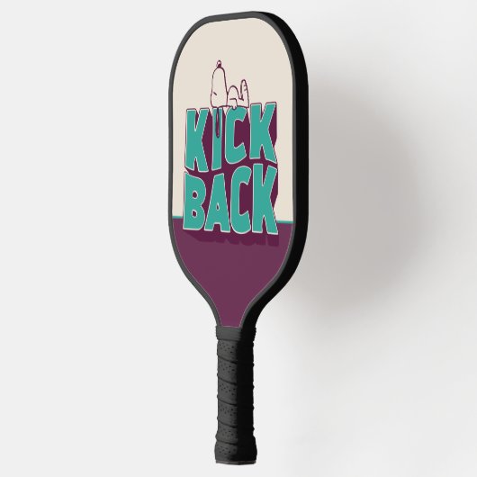 Erdnüsse | Snoopy Kickback Pickleball Schläger (Links)