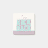 Erdnüsse | Snoopy Kickback Post-it Klebezettel (Vorderseite)
