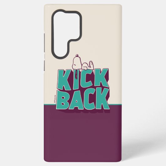 Erdnüsse | Snoopy Kickback Samsung Galaxy Hülle (Rückseite)