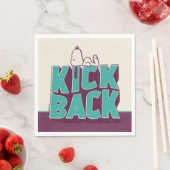 Erdnüsse | Snoopy Kickback Serviette (Beispiel)