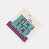 Erdnüsse | Snoopy Kickback Serviette (Ecke)