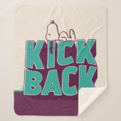 Erdnüsse | Snoopy Kickback Sherpadecke (Vorderseite)