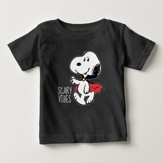 Erdnüsse | Snoopy Lächeln Vampire Baby T-shirt (Vorderseite)