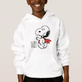 Erdnüsse | Snoopy Lächeln Vampire Hoodie (Vorderseite)