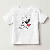 Erdnüsse | Snoopy Lächeln Vampire Kleinkind T-shirt (Vorderseite)