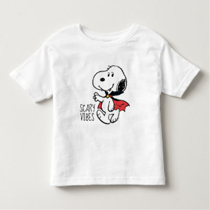 Erdnüsse   Snoopy Lächeln Vampire Kleinkind T-shirt