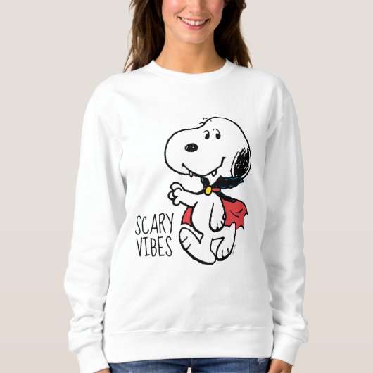 Erdnüsse | Snoopy Lächeln Vampire Sweatshirt (Vorderseite)