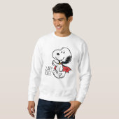 Erdnüsse | Snoopy Lächeln Vampire Sweatshirt (Vorne ganz)