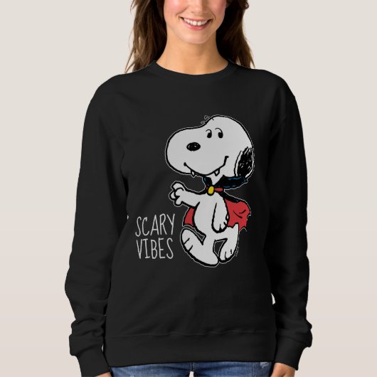 Erdnüsse | Snoopy Lächeln Vampire Sweatshirt (Vorderseite)