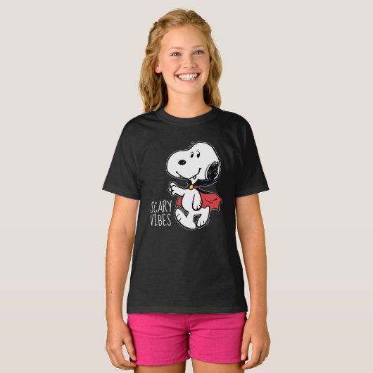 Erdnüsse | Snoopy Lächeln Vampire T-Shirt (Vorne ganz)