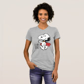 Erdnüsse | Snoopy Lächeln Vampire T-Shirt (Vorne ganz)