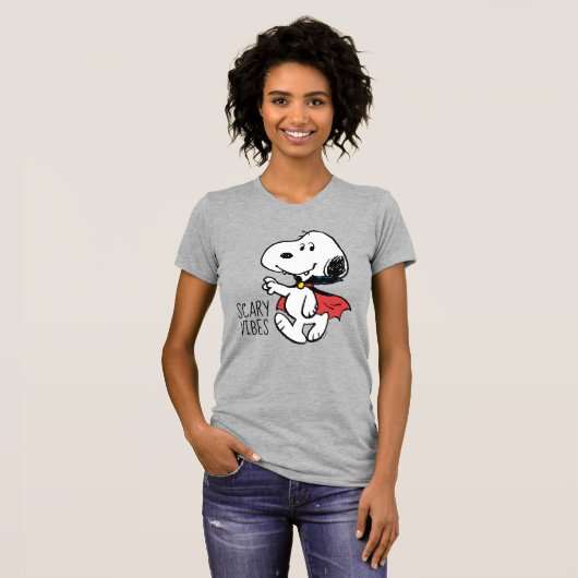 Erdnüsse | Snoopy Lächeln Vampire T-Shirt (Vorne ganz)