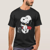 Erdnüsse | Snoopy Lächeln Vampire T-Shirt (Vorderseite)