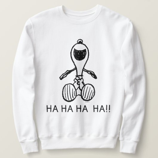 Erdnüsse | Snoopy Laughs Sweatshirt (Design vorne)
