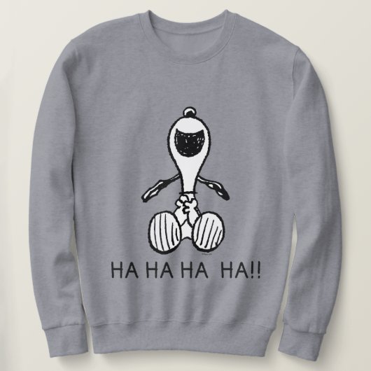 Erdnüsse | Snoopy Laughs Sweatshirt (Design vorne)