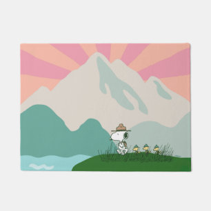 Erdnüsse   Snoopy Leader of the Pack Fußmatte