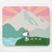 Erdnüsse | Snoopy Leader of the Pack Mousepad (Vorne)