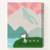 Erdnüsse | Snoopy Leader of the Pack Notizblock (Rückseite)