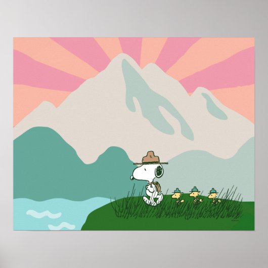 Erdnüsse | Snoopy Leader of the Pack Poster (Vorne)