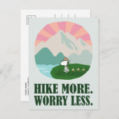 Erdnüsse | Snoopy Leader of the Pack Postkarte (Vorne/Hinten)