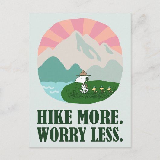 Erdnüsse | Snoopy Leader of the Pack Postkarte (Vorderseite)