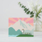 Erdnüsse | Snoopy Leader of the Pack Postkarte (Stehend Vorderseite)