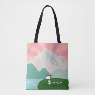 Erdnüsse   Snoopy Leader of the Pack Tasche